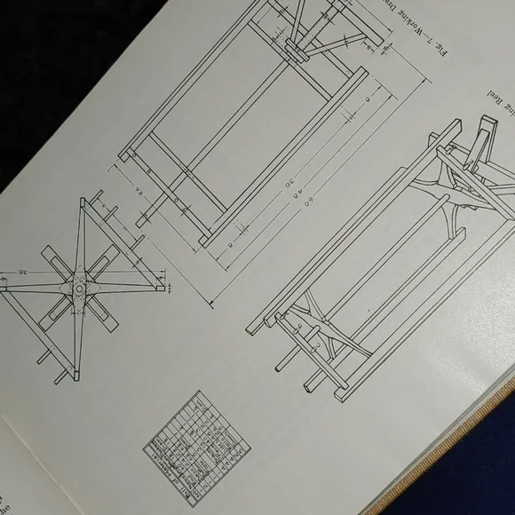 Vintage Foot Power Loom Weaving Book - Picture 8 of 8